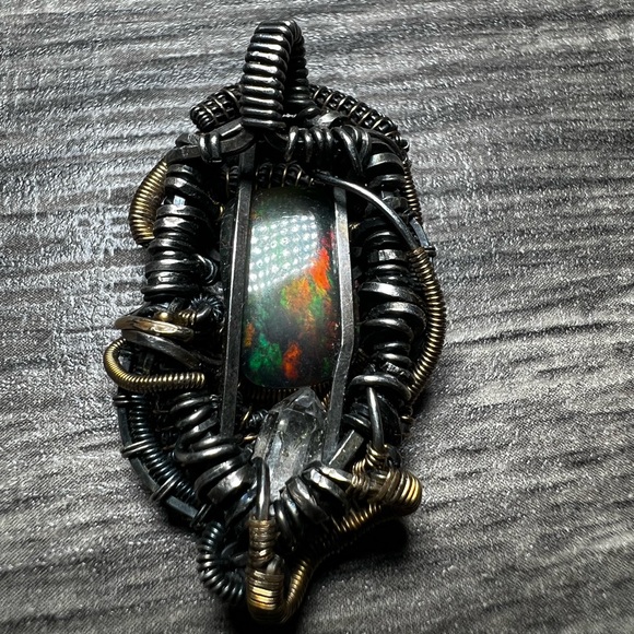 RARE & Beautiful Find Sterling Silver hand made pendant - Picture 3 of 7